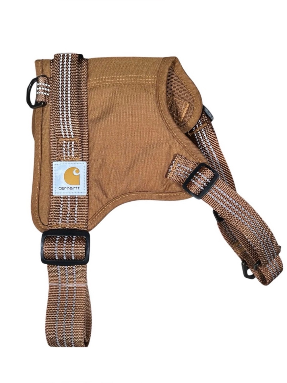 Carhartt Workwear Dog Harness — Carhartt Brown with Tan Webbing